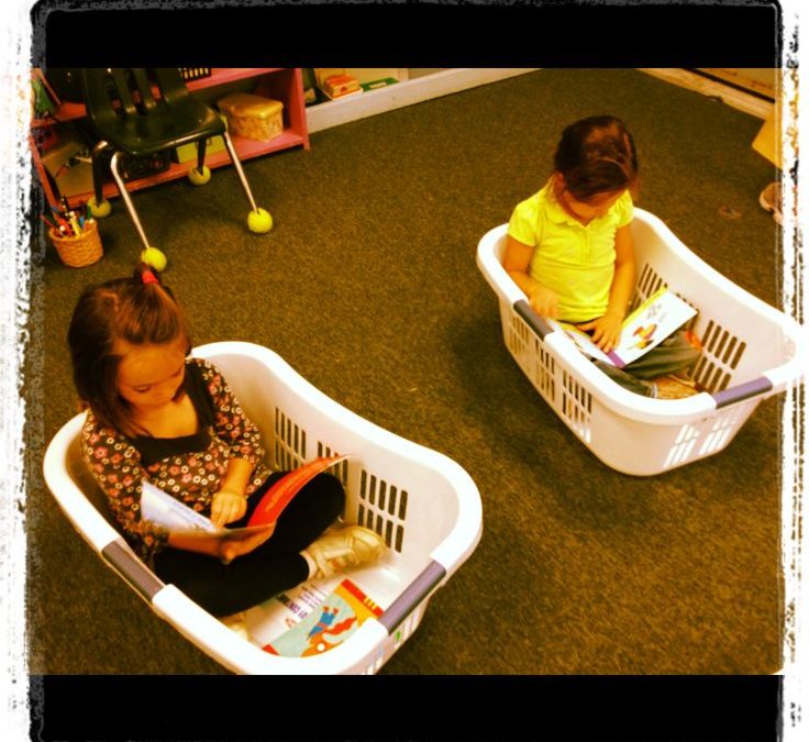 niño en la guardería