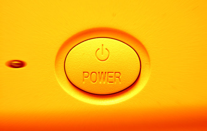 power button