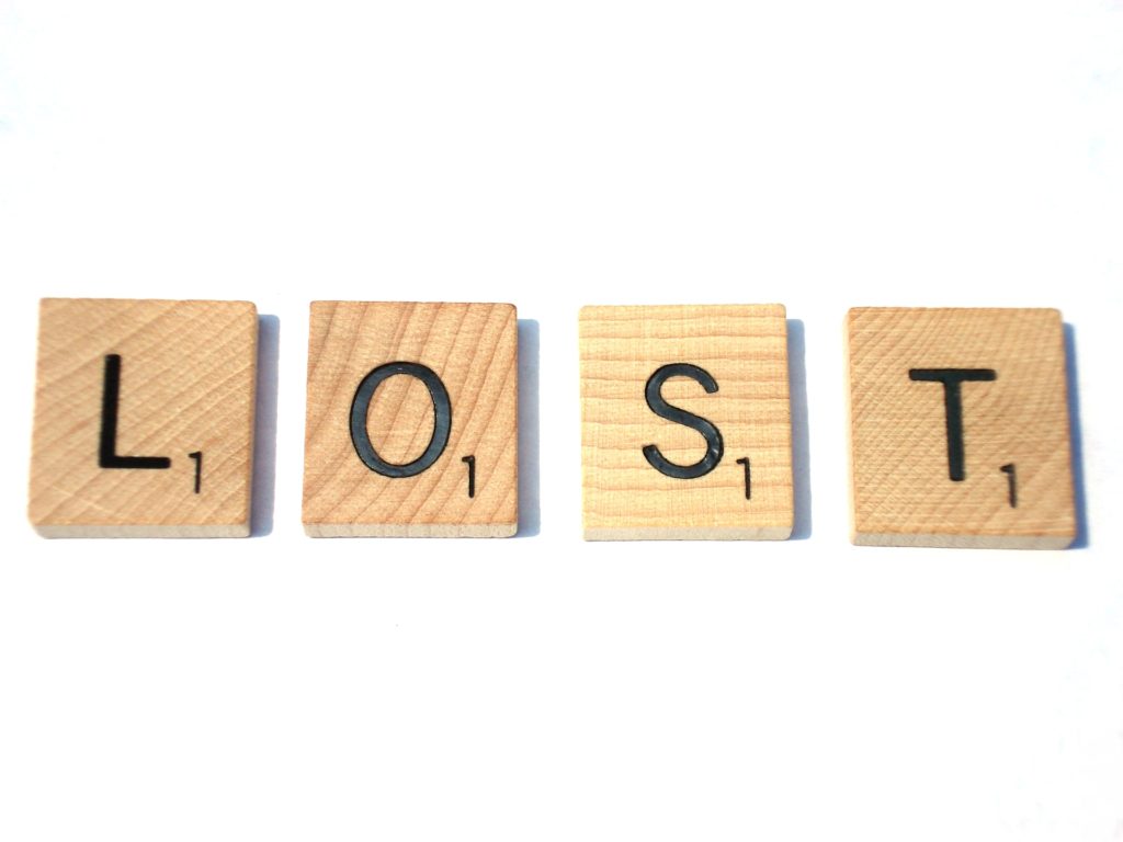 lost sign
